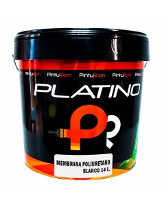 Pintura impermeabilizante elástica M.P. blanca PLATINO
