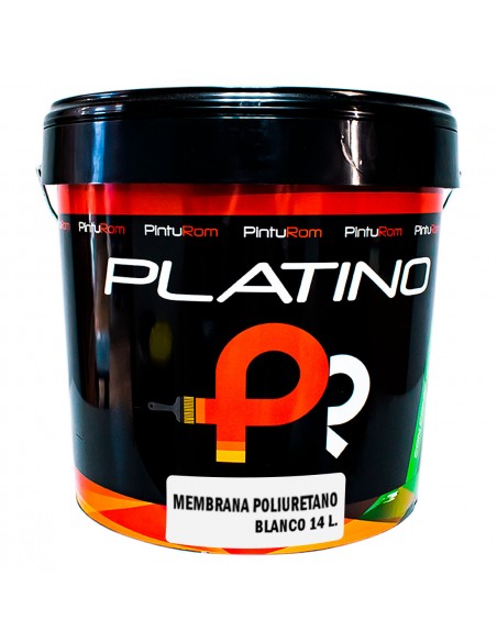 Pintura impermeabilizante elástica M.P. blanca PLATINO