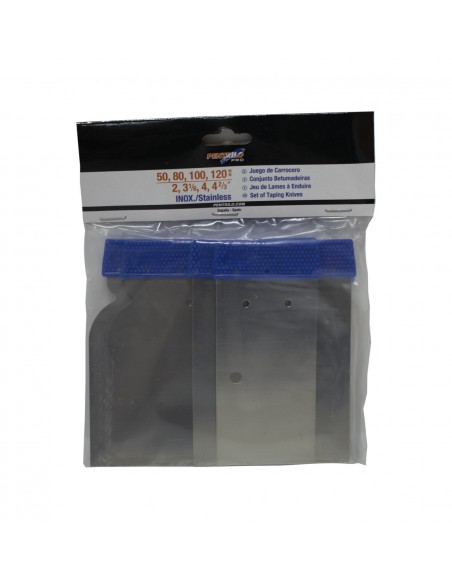 Juego Carrocero 4 piezas Acero Inox. PENTRILO