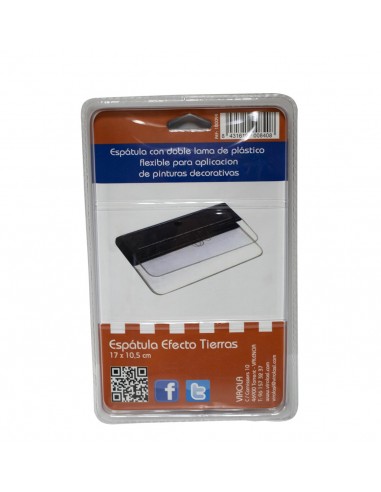 Espátula Efecto Tierras plástico VIROLA