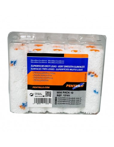 Recambio rodillo mini microfibra EXCELLENCE PENTRILO ø30