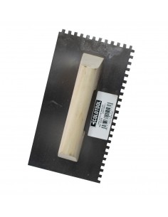 Llana Dentada con mango Madera COLOTOOL 2