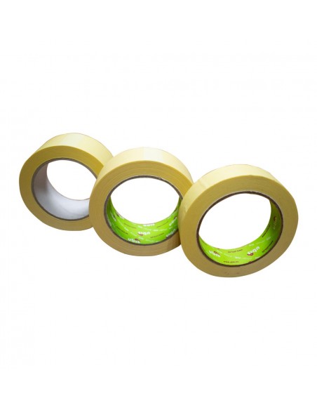 Cinta adhesiva 80º amarilla UBIS