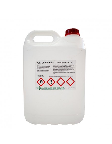 Acetona pura ALCOHOLES DEL SUR