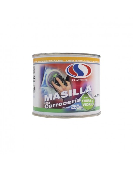 Masilla carrocería con fibra de vidrio PLAINSUR