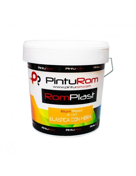 Plaste elástica con fibra ROMPLAST de PINTUROM premium 5kg.