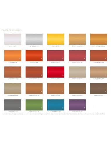 Carta de Colores Pintura Decorativa Supreme OSAKA